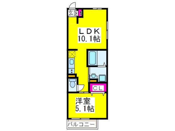 ＳＡＩＮＴ－ＣＹＲの物件間取画像